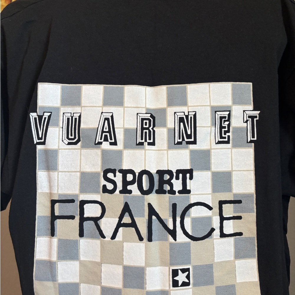 Vuarnet France Black T shirt 1985!🇫🇷😎